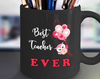 valentines gift for teacher star teacher mug teacher gifts etsy
