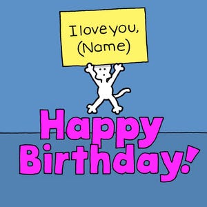 Nuovo 2025 Buon Compleanno GIF