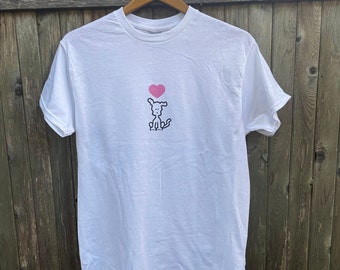 Chippy's Heart Tee, 100% Cotton