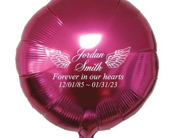 10 or more Personalized Foil Balloons | Personalized Mylar Balloons or Promotional Foil Balloon | Balloons for Party or Event Decorations