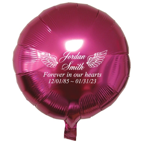 10 or more Personalized Foil Balloons | Personalized Mylar Balloons or Promotional Foil Balloon | Balloons for Party or Event Decorations