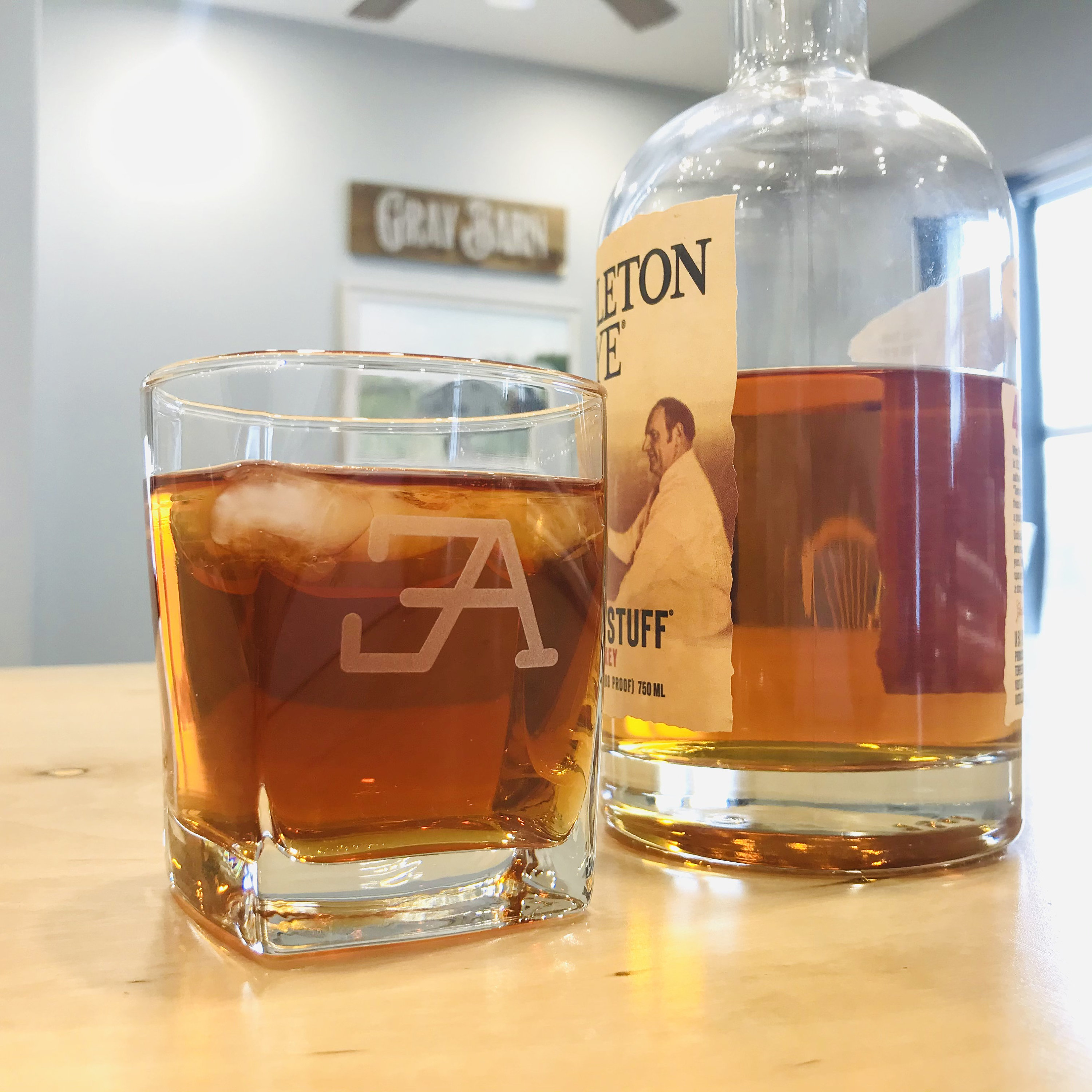 Cattle Brand Whiskey Glass Engraved Glass Gift for Rancher Etsy