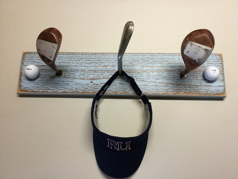 Golf Club Coat/Hat Rack Etsy