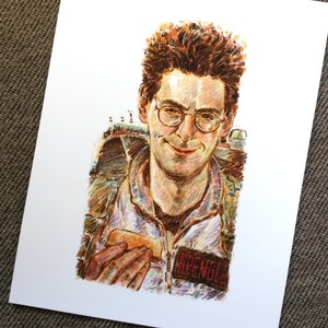 Do Re Egon! - Ghostbusters Giclée Art Print, Illustration, Egon Spengler, Harold Ramis, Ivan Reitman, Cult Classic, 1980s