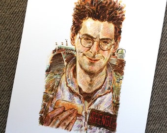 ¡Do Re Egon! - Impresión artística giclée de Los Cazafantasmas, ilustración, Egon Spengler, Harold Ramis, Ivan Reitman, clásico de culto, década de 1980