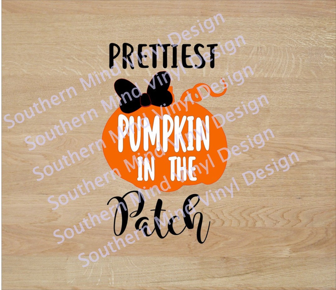 Prettiest Pumpkin in the Patch SVG - Etsy