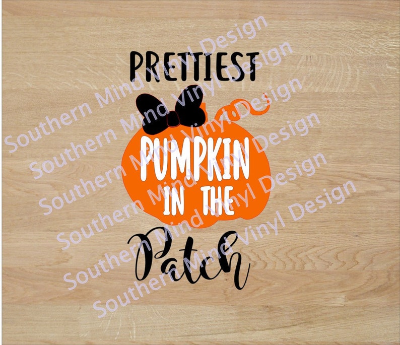 Prettiest Pumpkin in the Patch SVG image 1