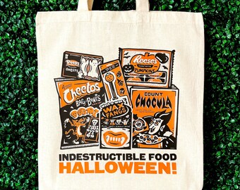 Indestructible Food Halloween Tote