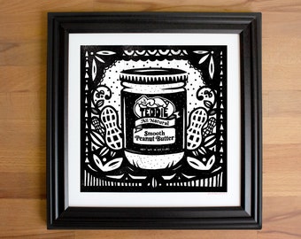 Teddy Peanut Butter Print