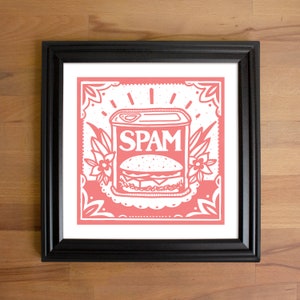 Spam Color Print