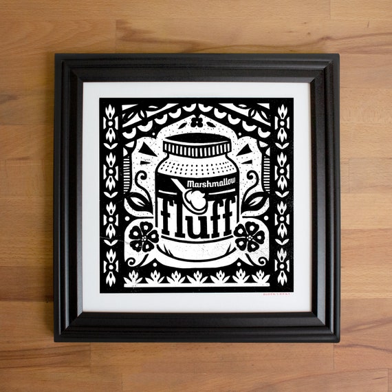 Marshmallow Fluff Print - Etsy
