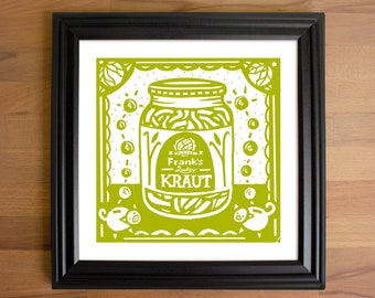 Sauerkraut Color Print