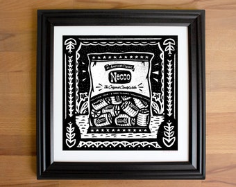 Necco Wafer Print