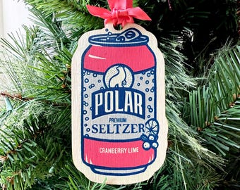 Polar Seltzer Ornament