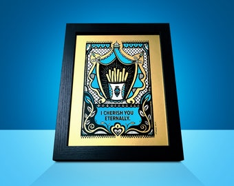 Devotional French Fries Screenprint