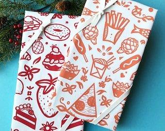 Food Favorites Kitchen Towel: Sweet & Savory Treats Print