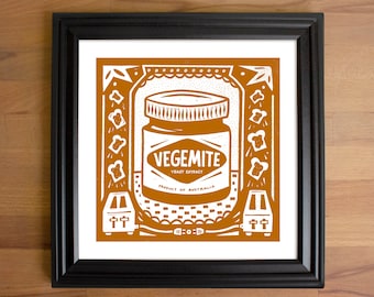 Vegemite Color Print