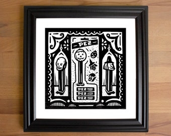 Halloween Pez Print
