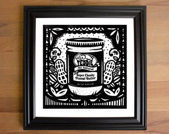 Teddie Peanut Butter Print (CHUNKY!)