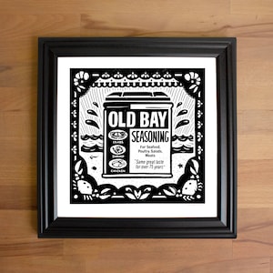 Old Bay Seasoning Print