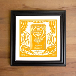 Mac and Cheese Color Print