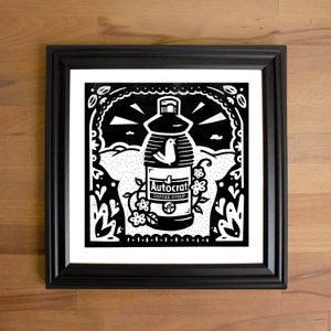 Autocrat Coffee Syrup Print