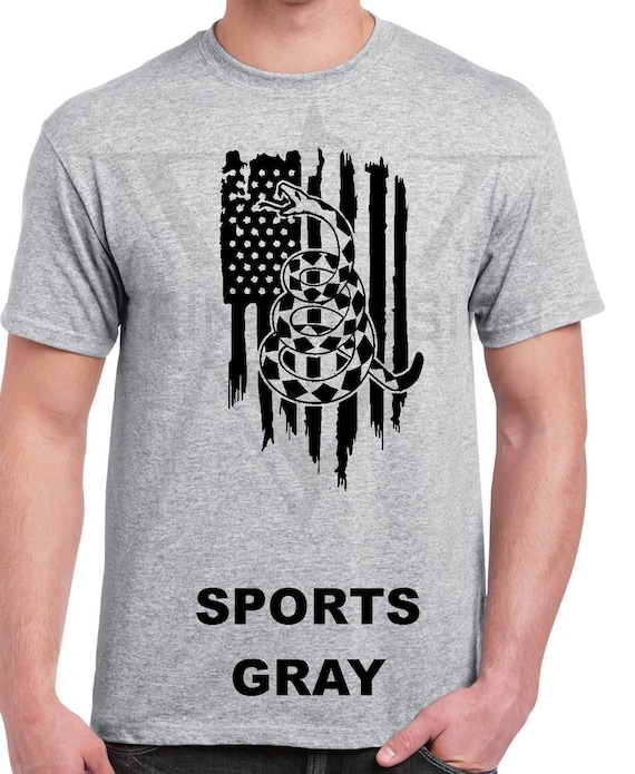 Don/'t Tread on Me Gadsden Snake Gun Shirt