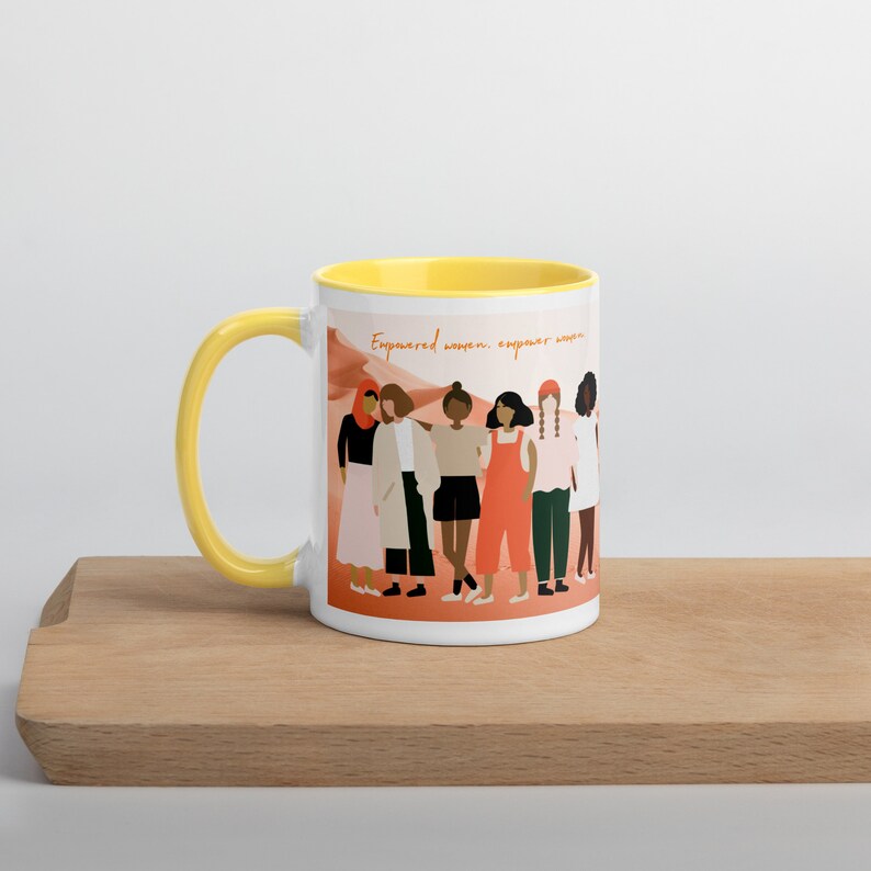 Empowered Women Empower Women Mug Feminist Coffee Mug Female Empowerment Mug Intersectional Feminism Diversity and Inclusion Gift image 6