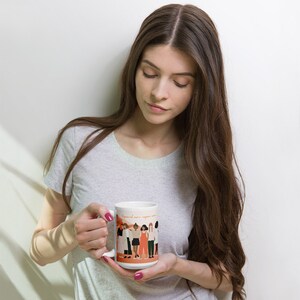 Empowered Women Empower Women Mug Feminist Coffee Mug Female Empowerment Mug Intersectional Feminism Diversity and Inclusion Gift image 2