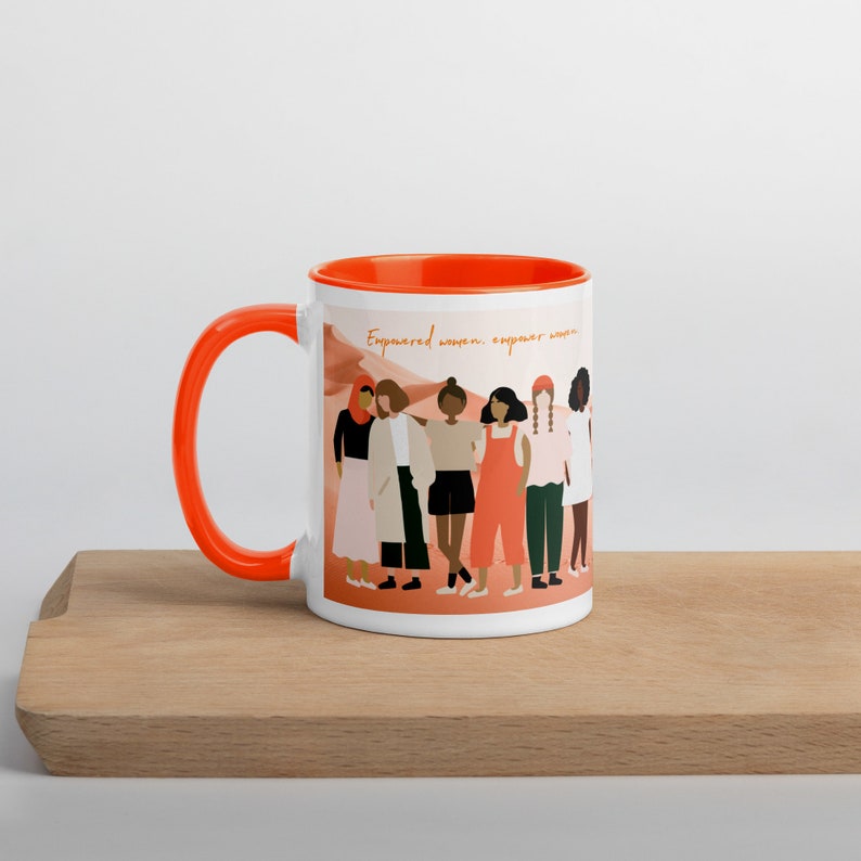 Empowered Women Empower Women Mug Feminist Coffee Mug Female Empowerment Mug Intersectional Feminism Diversity and Inclusion Gift image 8