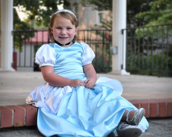 Cinderella Ball Gown, birthday party dress, dress up fun, Halloween, Destination family vacation