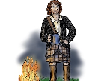 Red Jaime - an Outlander Inspired Rooibos Tea Blend - Tastes Like Vanilla Chai