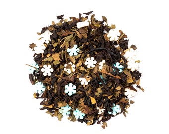 Winter in Arendelle - een op Frozen geïnspireerde zwarte theemelange - Smaakt als vanillemunt