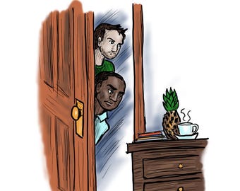 It's A Psych Thing- a Psych Inspired Black Tea Blend - Tastes like Pineapple, Pineapple, Pineapple