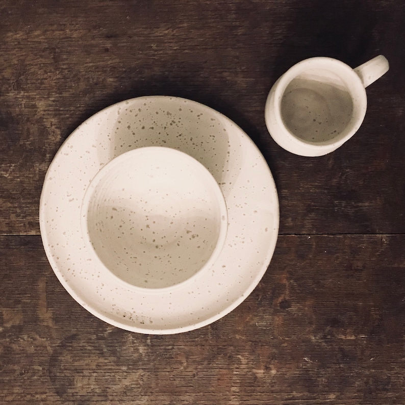 Custom Dinnerware Set Personalized With Name Ceramic Etsy