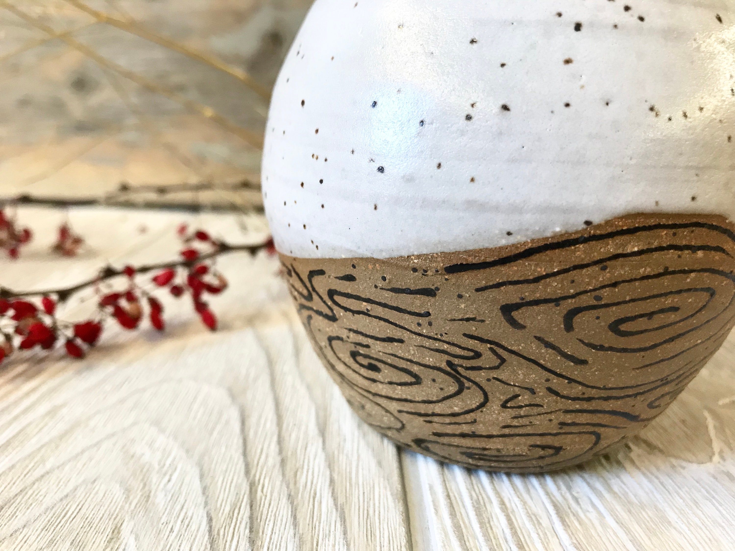 Honey Pot Sugar Jar Pottery Handmade Ceramic Honey Jar Etsy