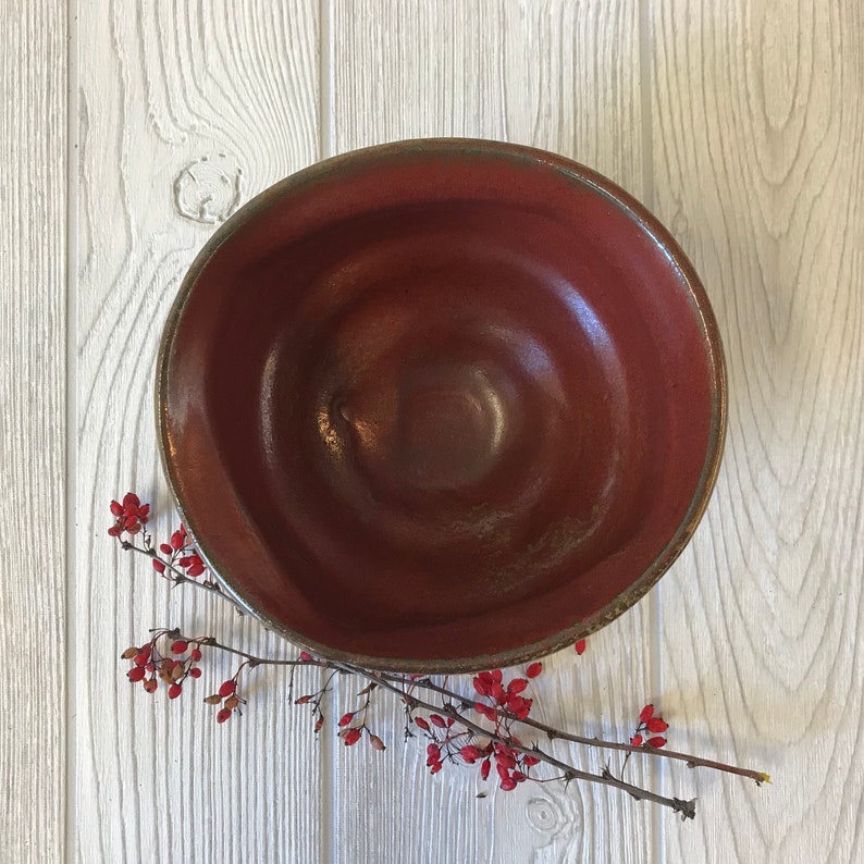 Handmade Serving Bowl Altered Bowl Small Serving Bowl Etsy