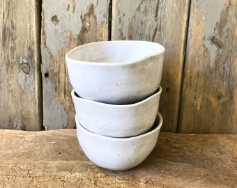 Handmade Bowls - Irregular Ceramic Bowls - Altered Bowls - Dinnerware - Pottery Handmade - Farmhouse Bowls - Ceramic Soup Bowl