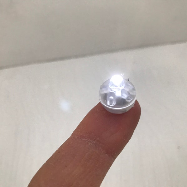 Cool White LED Mini Fairy Lights, Dollhouses, Gardens