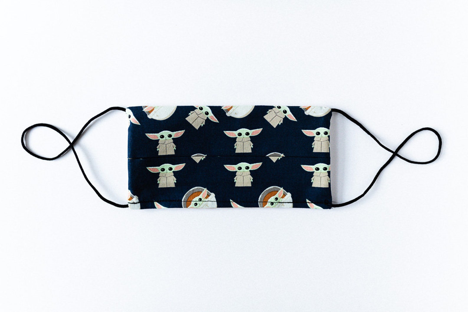 Baby Yoda Star Wars Face Mask Adult Adjustable Face Mask Etsy