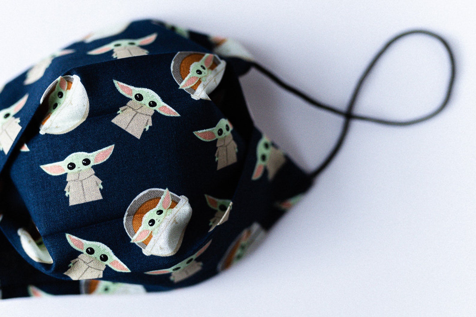 Baby Yoda Star Wars Face Mask Adult Adjustable Face Mask Etsy