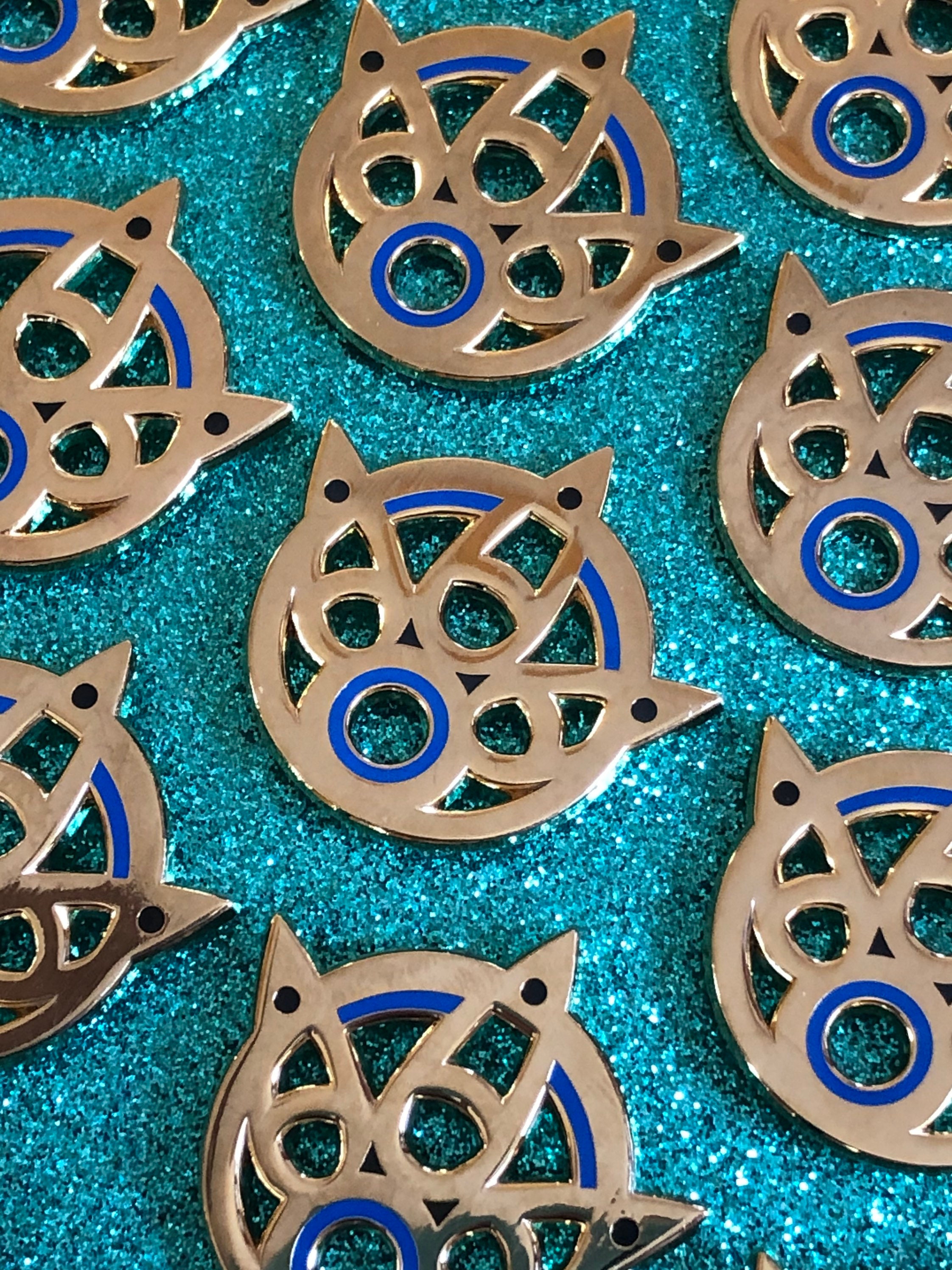 Yuna's Summoner Staff Enamel Pin