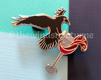 Dragon Age Leliana’s Wine Cup and Crow/Raven