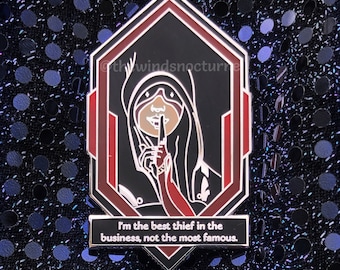 Mass Effect Galaxy Paramour Emalj Pin: Kasumi Goto