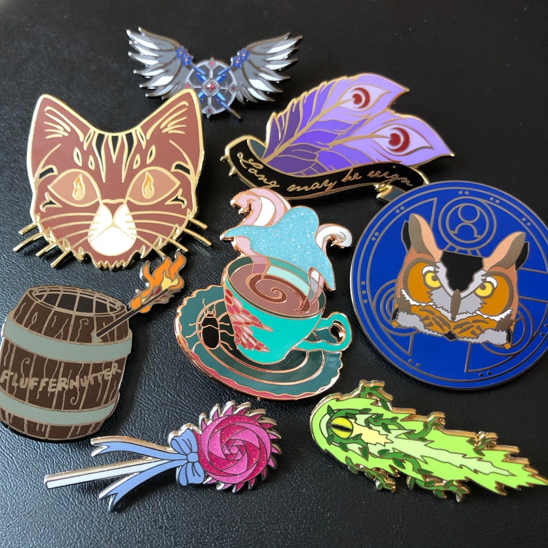 Critical Role Enamel Pins Mighty Nein | Etsy