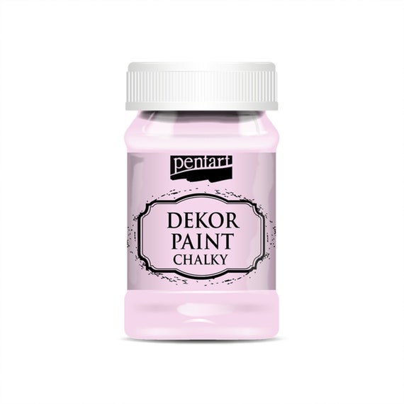 Pentart Chalky Paint for DIY Furniture, Crafts, Collage, Junk Journal, Card  Making, Mixed Media, Scrapbook, Collage Papercraft, Chalk Paint 