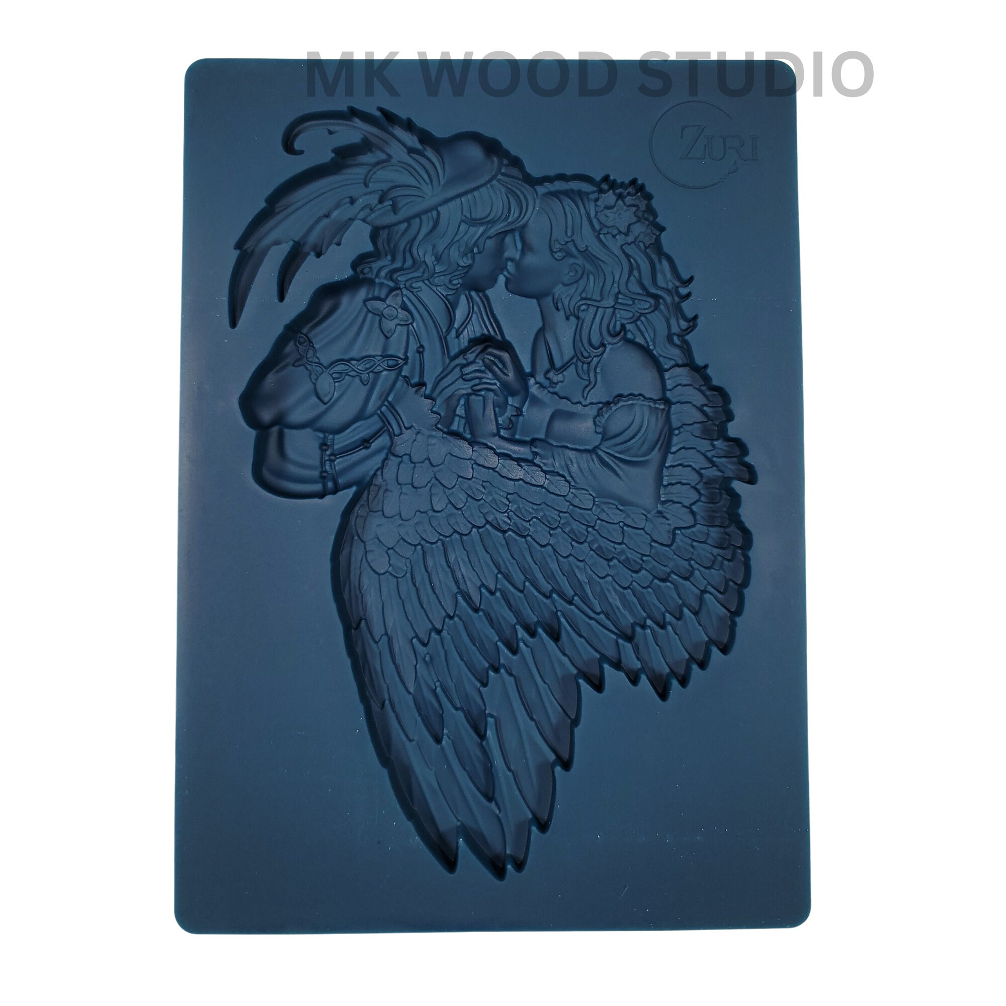 Minstrel Love Mold Zuri Mould, Couple Mould Silicone Mould