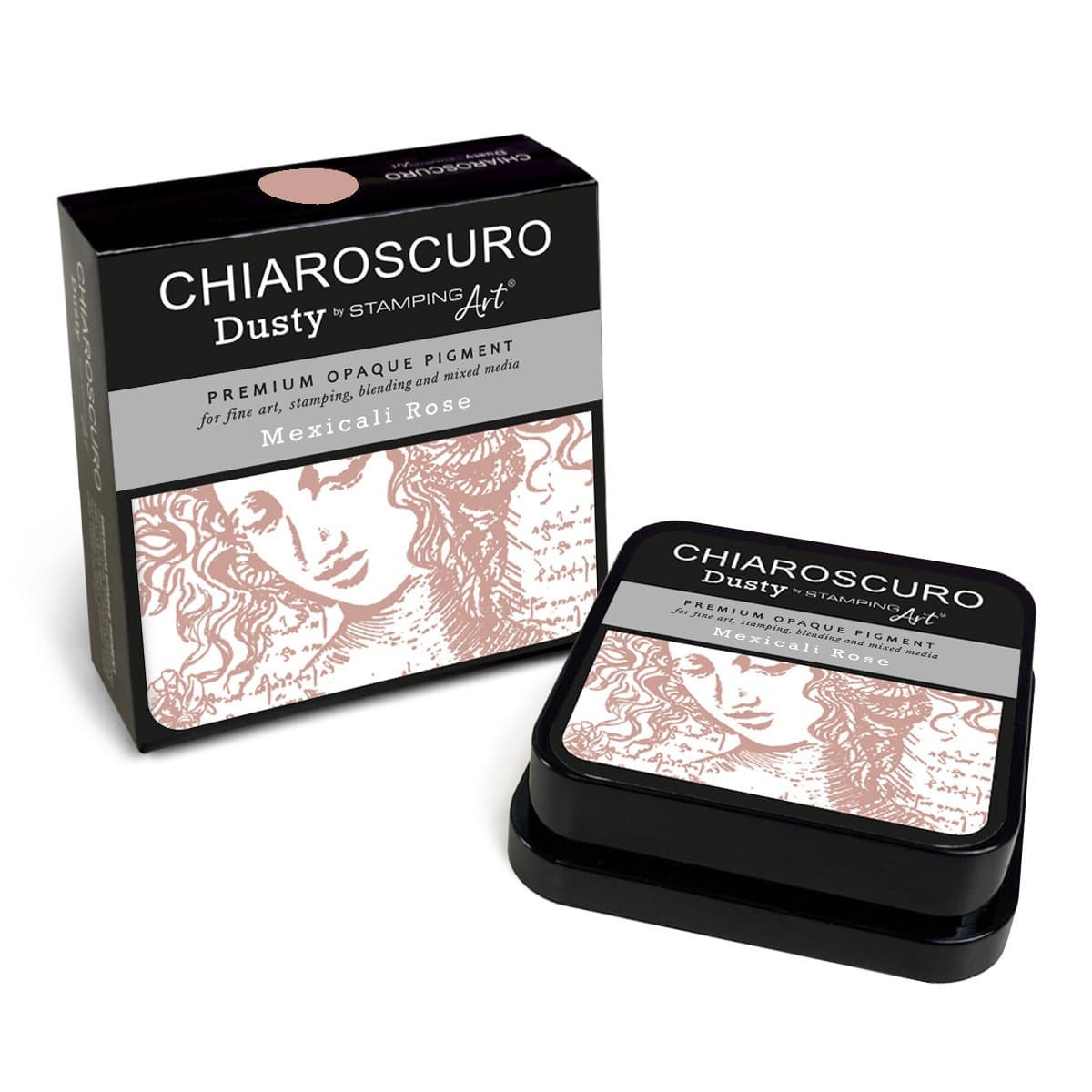 Chiaroscuro Dusty Ink Pad Mexicali Rose Ink Pad by Ciao Bella Etsy