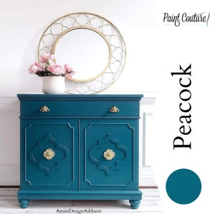 Peacock Paint Couture Paint - Super Quick Shipping! Self Leveling paint with built in topcoat and primer