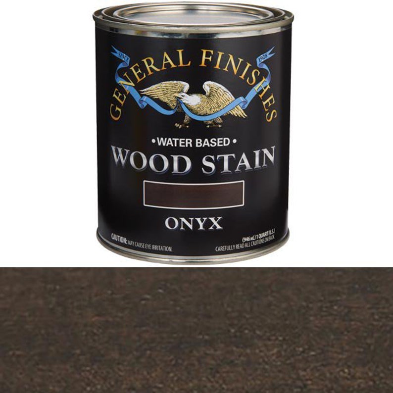 General Finishes Water Based Wood Stain Onyx